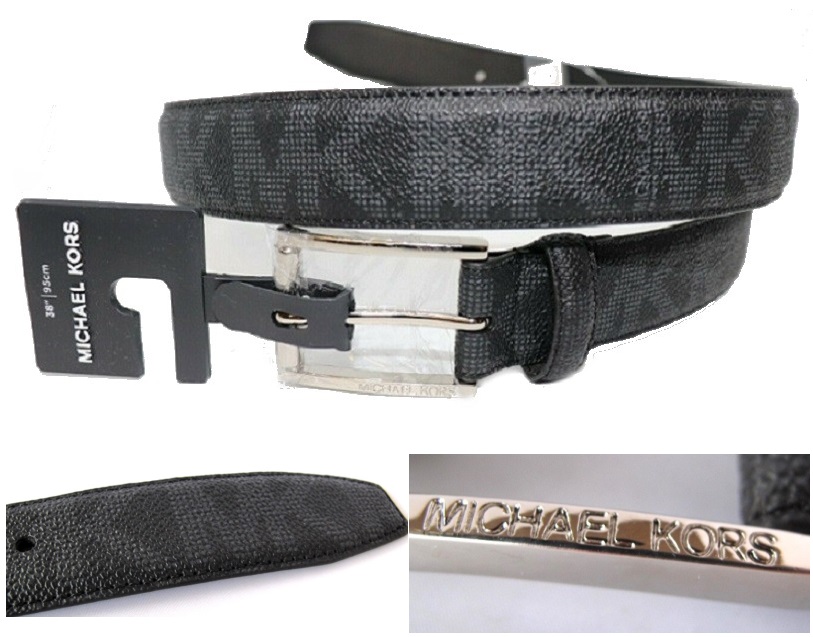 all black mk belt