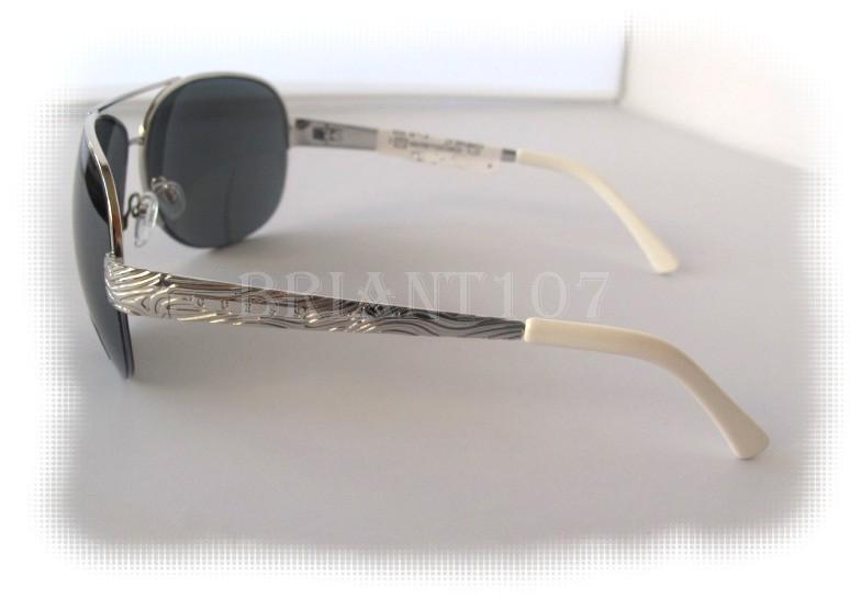 NWT Authentic GUESS GUF202 Womens Sunglasses Silver/Gray $70 tiny 